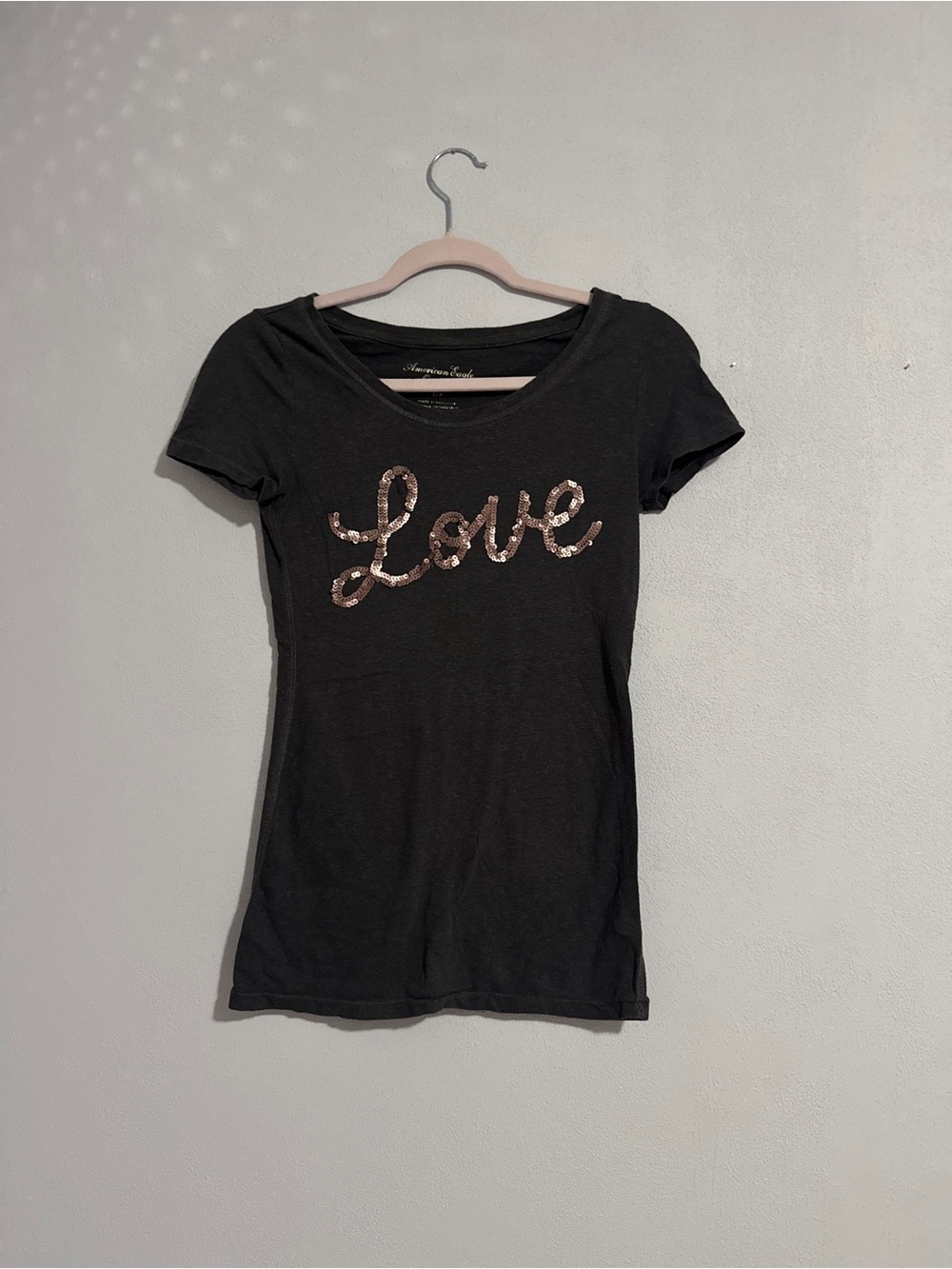 American eagle Y2K love tee